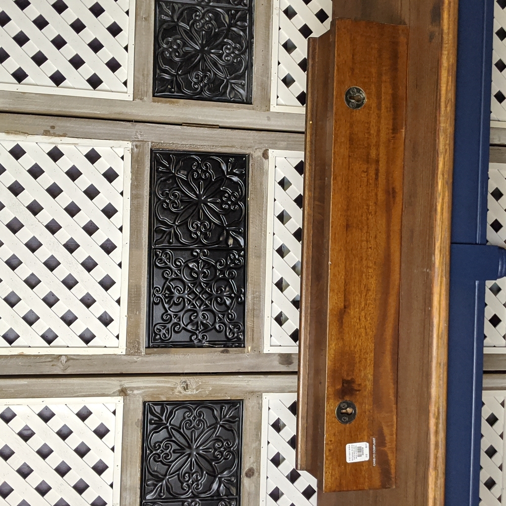 3 PC Lot Pottery Barn Rustic Wood Ledge - Picture 5 of 9
